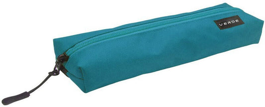 Tolltartó, beledobálós, szögletes, 210x45x45mm, keskeny, VERDE, petrol színű