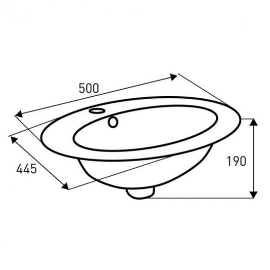 KR-132 kerámia design mosdó
