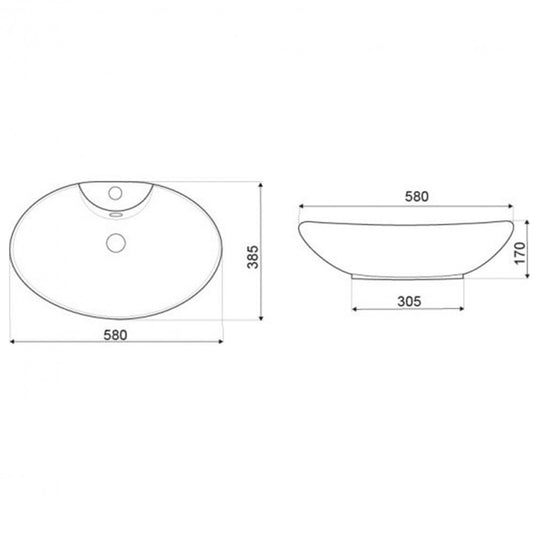 KR-139 kerámia design mosdó