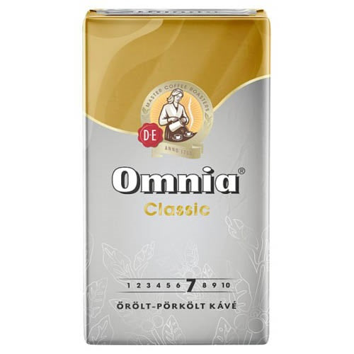Kávé Douwe Egberts Omnia őrölt 1kg
