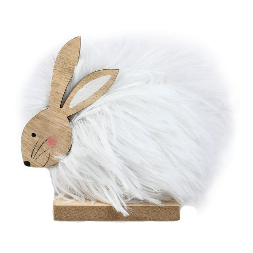 Kreatív dekoráció Statovac April fa nyuszi, 12 cm