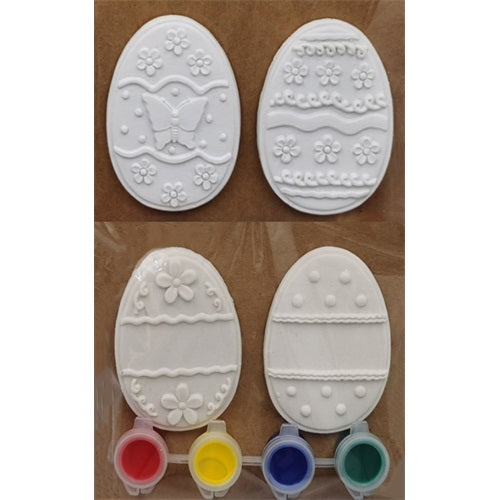 Kreatív dekoráció festhető tojás/virág 2 db/csomag