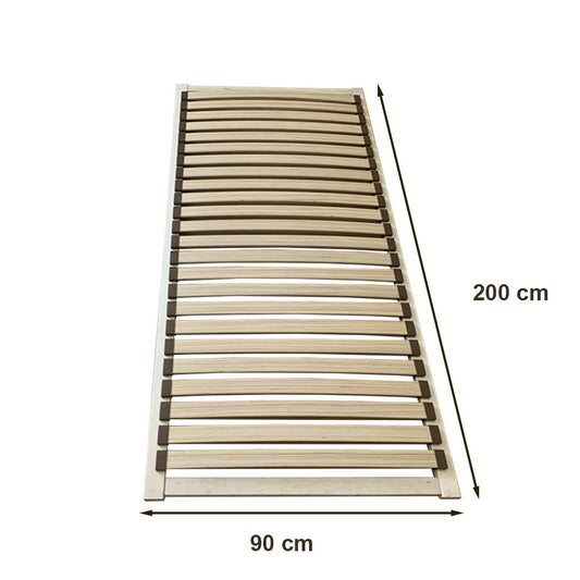 Keretes farugós ágyrács 90x200 cm