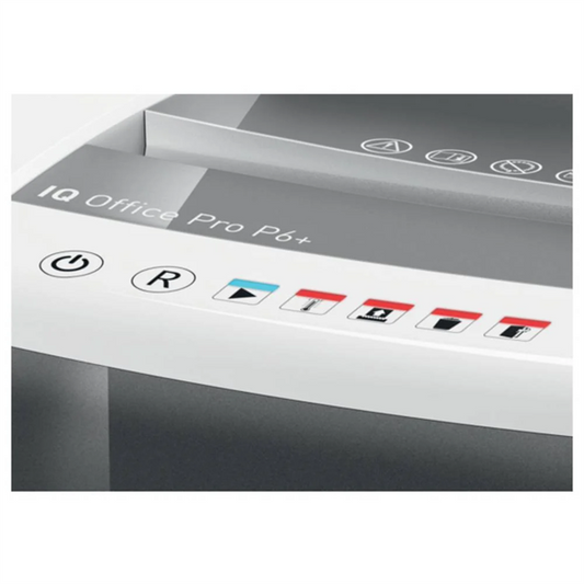 LEITZ Iratmegsemmisítő, IQ Office Pro P6+ IRATMEGSEMMISÍTŐ