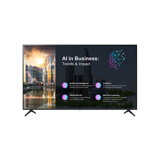 LG 16/7 TV Signage 75" 75PK640S, 3840x2160, 300cd/m2, 8ms, 3xHDMI/USB/RJ45, webOS, HDR