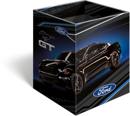 Ford asztali ceruzatartó, karton 8x8x10cm, Black
