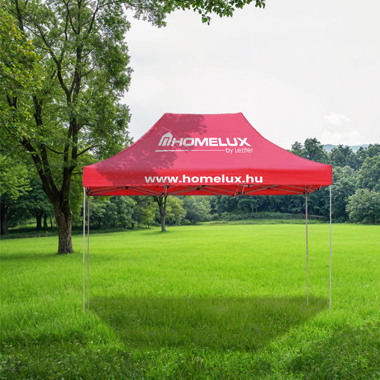 Összecsukható kerti pavilon 2,9x3,9x3 m