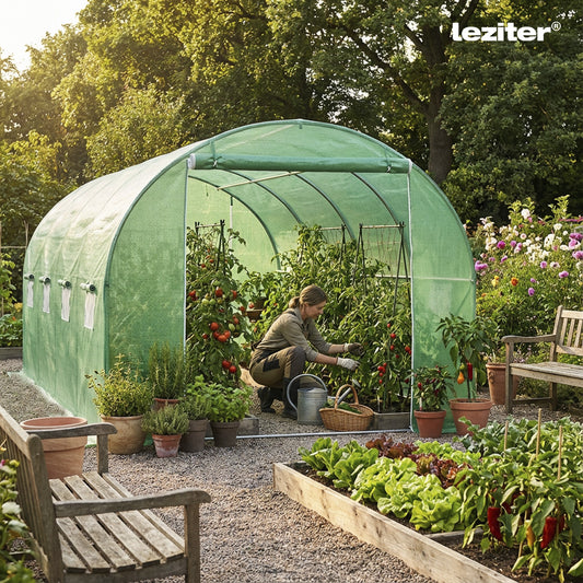 Fóliasátor 200x250x400 cm váz+fólia