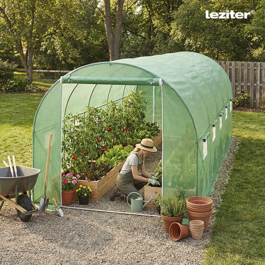 Fóliasátor 200x300x450 cm váz+fólia