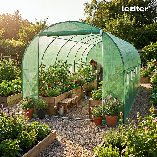 Fóliasátor 200x300x600 cm erősített vázzal+fólia