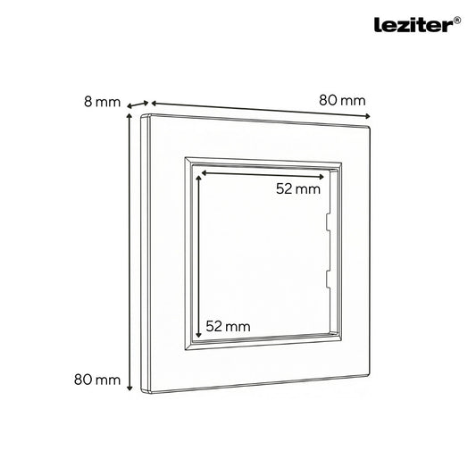 Nova TV csatlakozóaljzat szürke szálcsiszolt kerettel