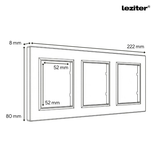 Nova III földelt dugalj szürke szálcsiszolt kerettel