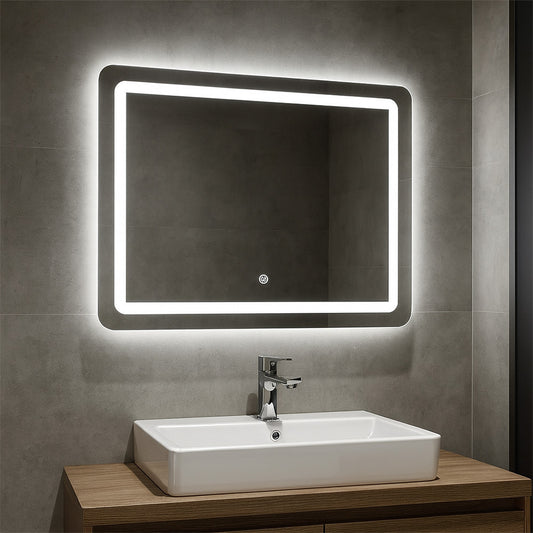 Lum 80 tükör led világítással