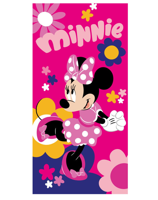 Disney Minnie Egér Eco Friendly gyorsan száradó strandtörölköző - 70x140 cm