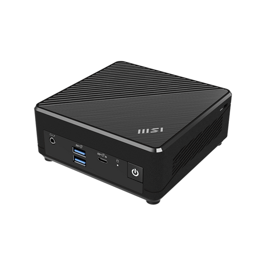 MSI Business DT Cubi N ADL S-225BEU, Intel N100, Intel HD Graphics, M.2 NVME, 4xUSB, USB-C, HDMI, DP, 2xRJ45, Black