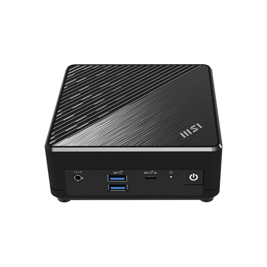 MSI Business DT Cubi N ADL S-225BEU, Intel N100, Intel HD Graphics, M.2 NVME, 4xUSB, USB-C, HDMI, DP, 2xRJ45, Black
