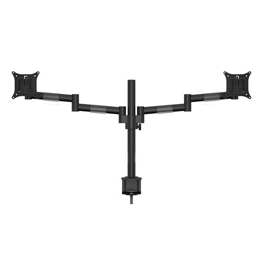 MULTIBRACKETS 2 karos asztali konzol, M VESA Deskmount Officeline Dual Black (15-30", max.VESA: 100x100 mm, 7 kg)