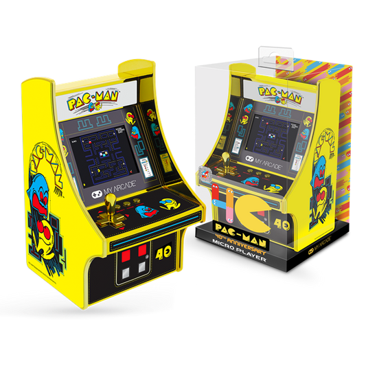 MY ARCADE Játékkonzol Pac-Man 40th Anniversary Micro Player Retro Arcade 6.75" Hordozható, DGUNL-3290