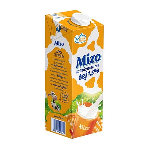 Tej UHT Mizo laktózmentes 1,5% 1l