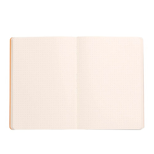 Napló Clairefontaine Rhodiarama A/5 80 lapos ponthálós puha fedeles, gumis, ezüst