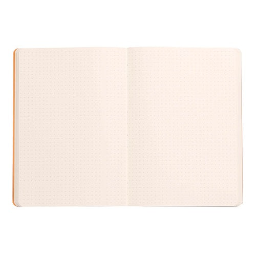 Napló Clairefontaine Rhodiarama A/5 80 lapos ponthálós puha fedeles, gumis, rózsafa