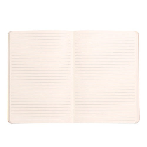 Napló Clairefontaine Rhodiarama A/5 80 lapos vonalas puha fedeles, gumis, írisz