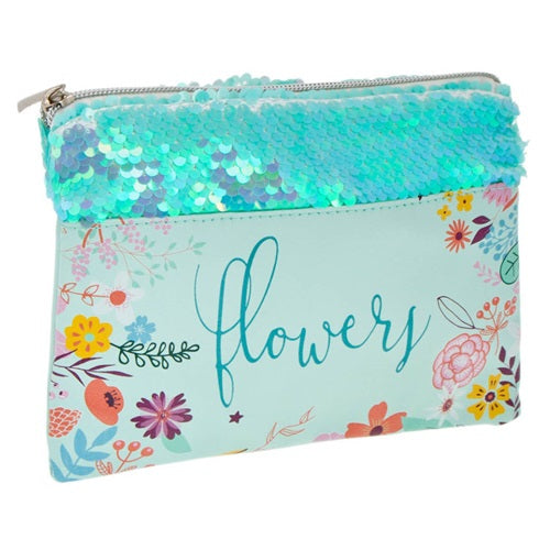 Neszesszer Starpak 20x14 cm virágos