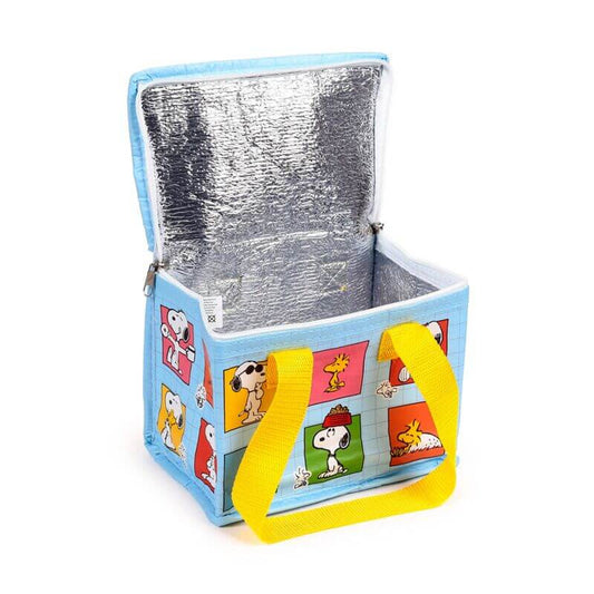 Snoopy uzsonnás táska, hűtőtáska, 20x15x14cm, Snoopy & Woodstock, Peanuts