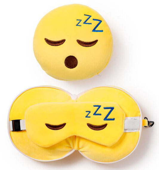 Smiley utazópárna szemmaszkkal, Relaxeazzz, Snoozie, alvó fejecske