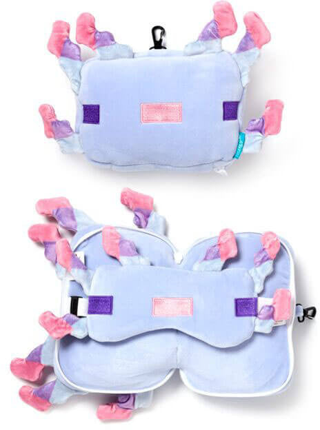 Minecraft utazópárna szemmaszkkal, Relaxeazzz, Minecraft Axolotl