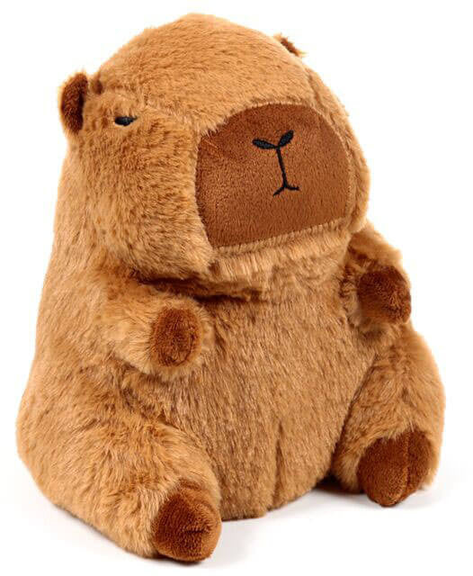 Ajtótámasz, plüss kapibara, 20x19x15cm