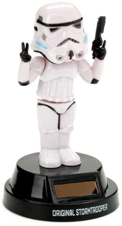 Star Wars napelemes táncoló figura, Az eredeti Stormtrooper, Béke