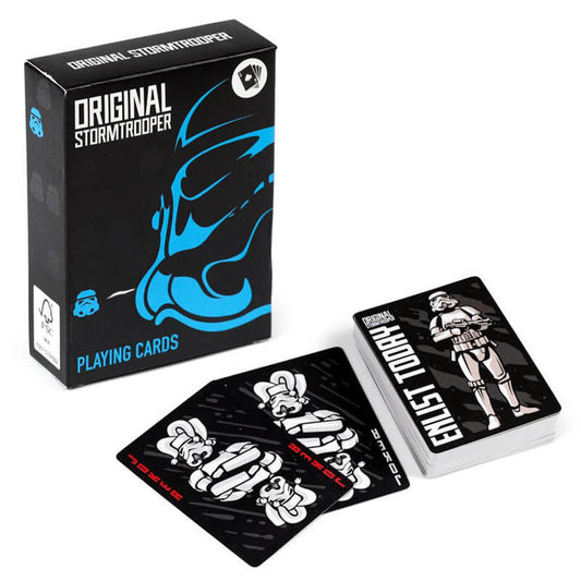 Francia kártya, póker kártya, 54 lapos, Star Wars Stormtrooper mintás