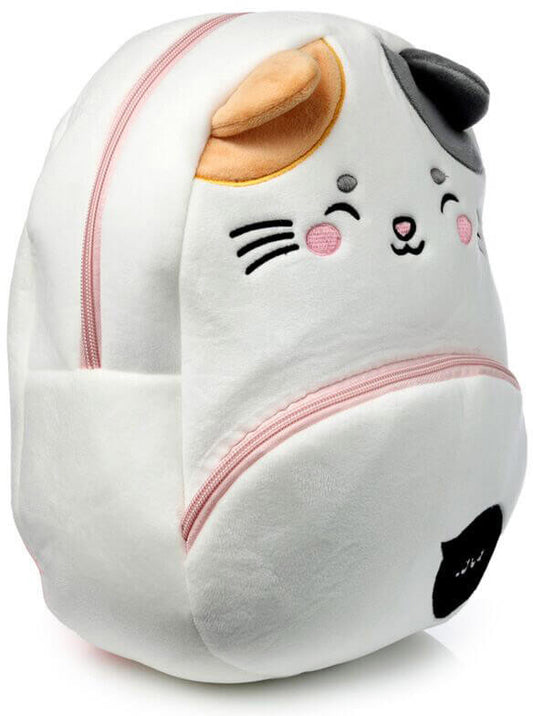 Cicás hátizsák, ovis, 30x24x14cm, plüss, Lola