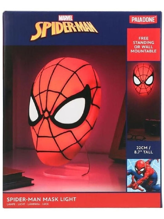 Pókember maszk lámpa