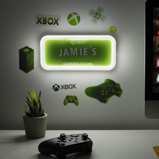 Microsoft Xbox Light up Room Sign testreszabható lámpa