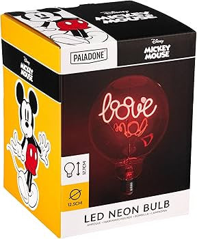 Disney Mickey egér LED neon izzó