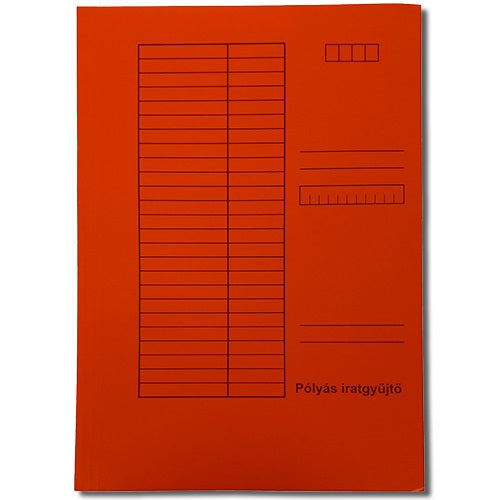 Pólyás iratgyűjtő pd A/4 piros