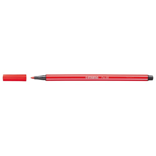 Rostirón Stabilo Pen 68 1,0 mm sötétpiros