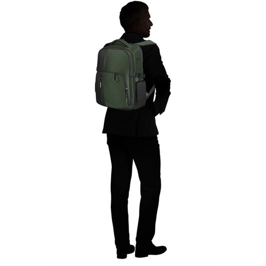 SAMSONITE Notebook hátizsák 142144-1316, BP Daytrip 15.6" (Earth Green) -BIZ2GO