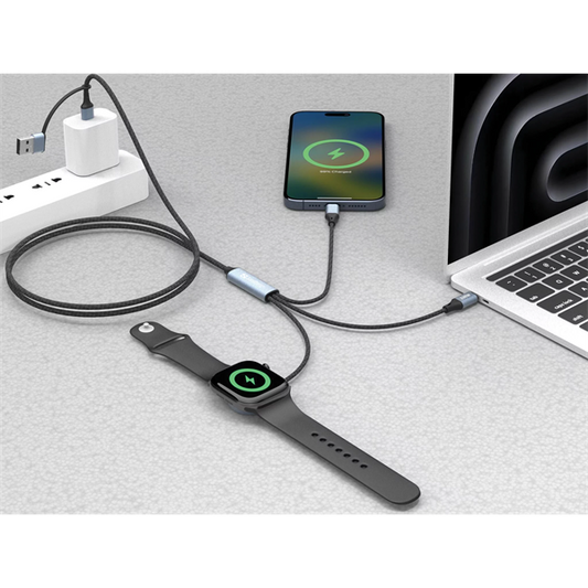 SANDBERG 3in1 Travel Charge Cable 100W