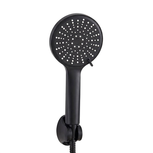 Lili 5 funkciós kézizuhany tömlővel tartóval fekete