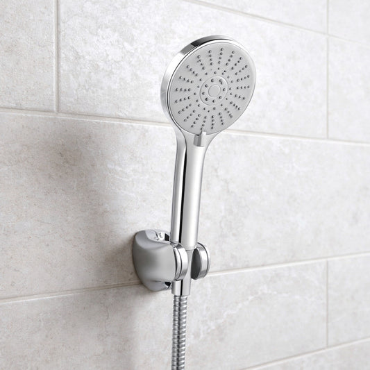 Lili 5 funkciós kézizuhany tömlővel tartóval króm