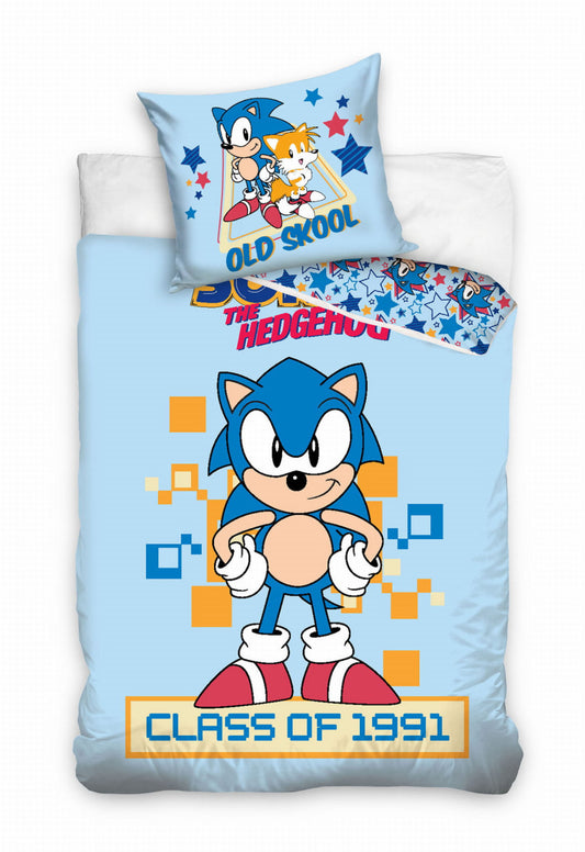 SONIC OLD SKOOL 1991 ágyneműgarnitúra 140x200+65x65 100% pamut