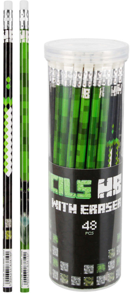 Minecraft mintás grafitceruza, HB, Starpak, 1 db