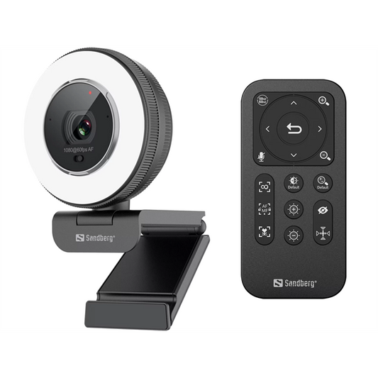 SANDBERG Webkamera, Streamer USB Webcam Pro Elite