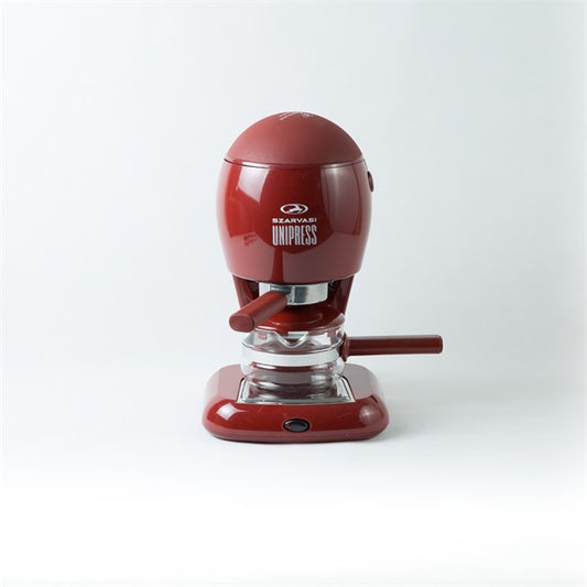 Szarvasi SZV-624 Unipress presszókávéfőző, bordó, 800W, 3,04 bar nyomás, 0,6L víztartály, 4,1 kg