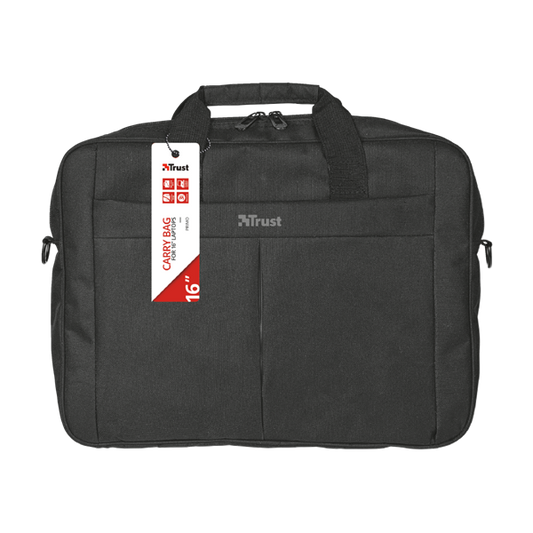 TRUST Notebook táska 21551 (Primo Carry Bag for 16" laptops - black)