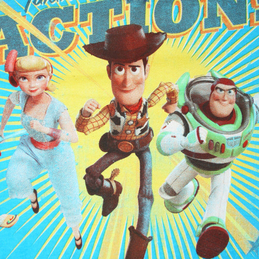 Téli pamut gyerek pizsama - Toy Story - piros - 116