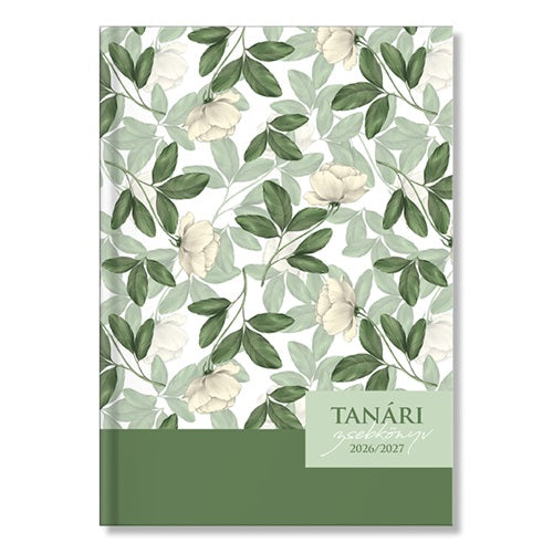 Tanári zsebkönyv pd 2026-2027 papír Bloom